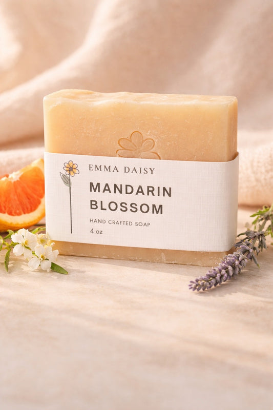 Mandarin Blossom Bar Soap- Seasonal Scent